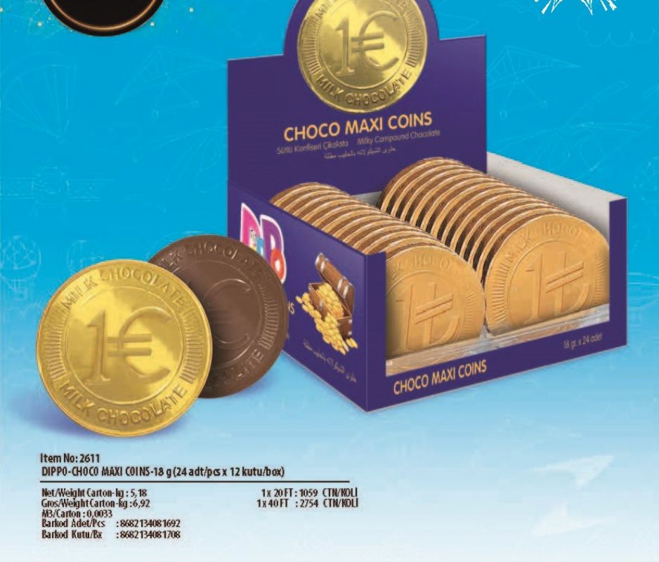 Choco Maxi Coins 18g